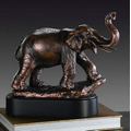 Elephant figurine 11"W x 10.5"H
